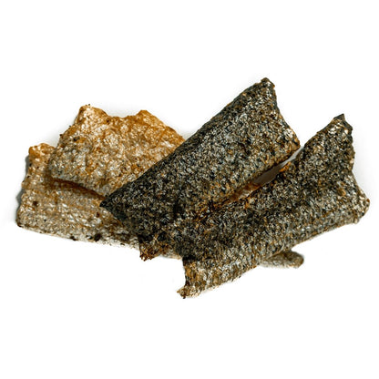 Lanières de peau de saumon 85g