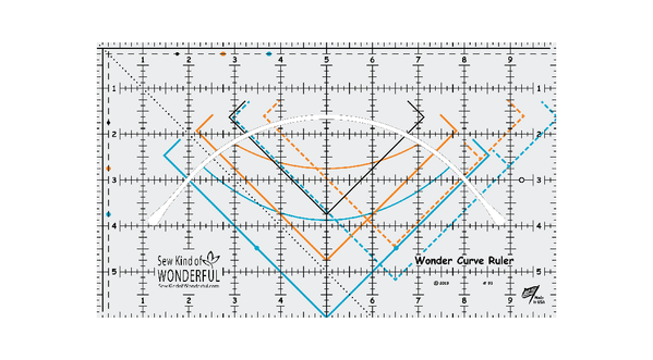 Sew Kind of Wonderful - Règle Wonder Curve