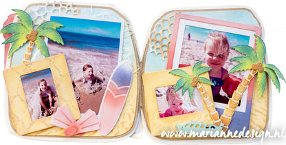 Matrice de découpe Marianne Design Creatables - Planche de surf et palmes